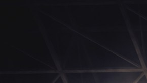 Indoor floodlit basketball arena full of spectators - full 3D